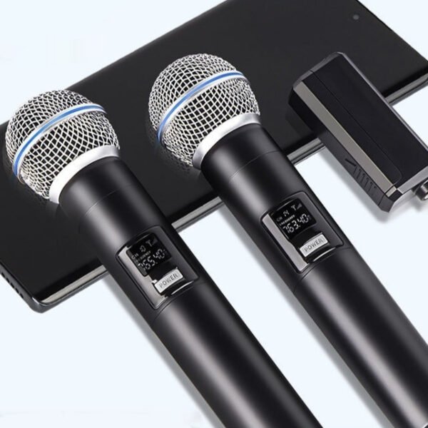 One-to-two Handheld Wireless Microphone by Chirpy Radio®