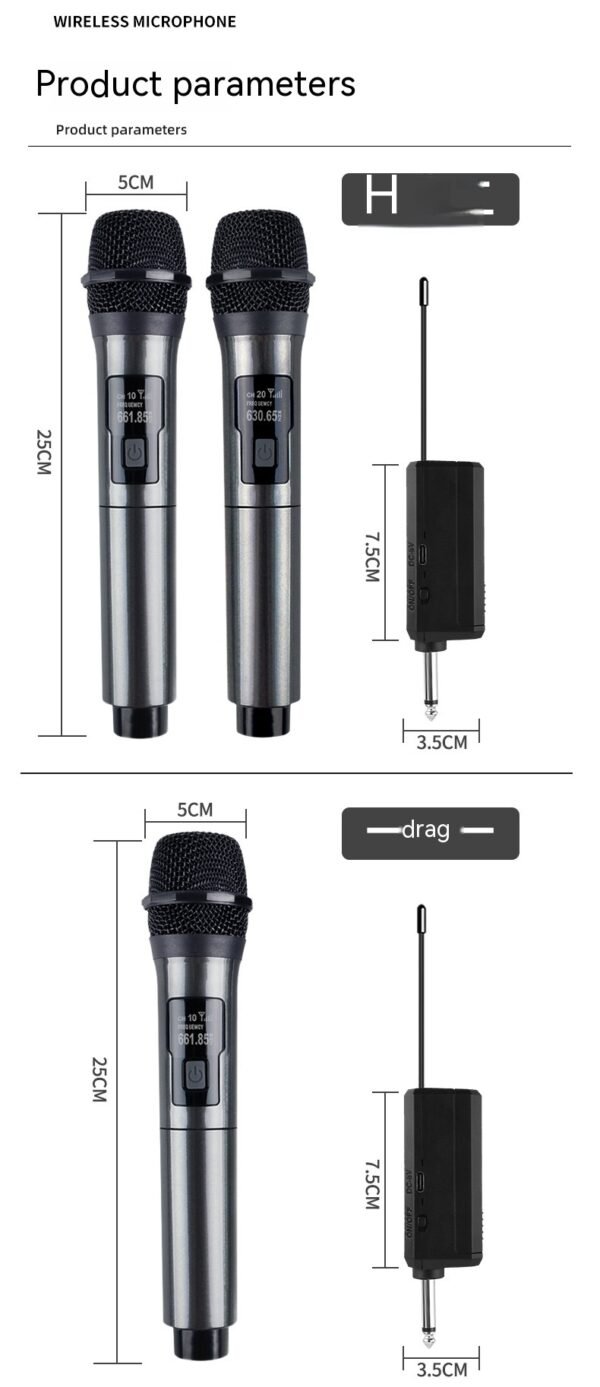 GoLive® Handheld Wireless Microphone by Chirpy Radio® - Image 3