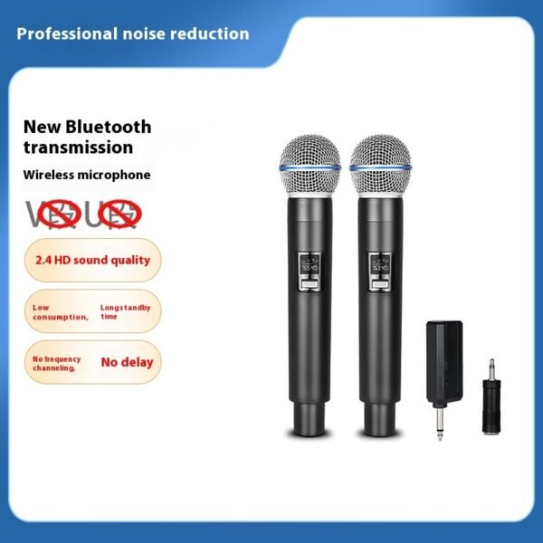 One-to-two Handheld Wireless Microphone by Chirpy Radio® - Image 2