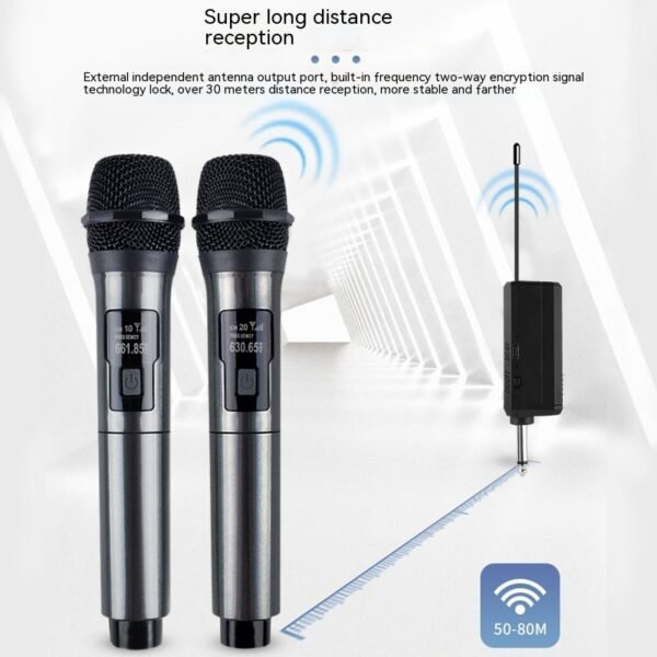 GoLive® Handheld Wireless Microphone by Chirpy Radio®