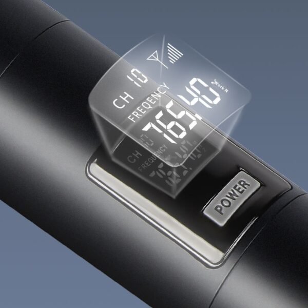 One-to-two Handheld Wireless Microphone by Chirpy Radio® - Image 4