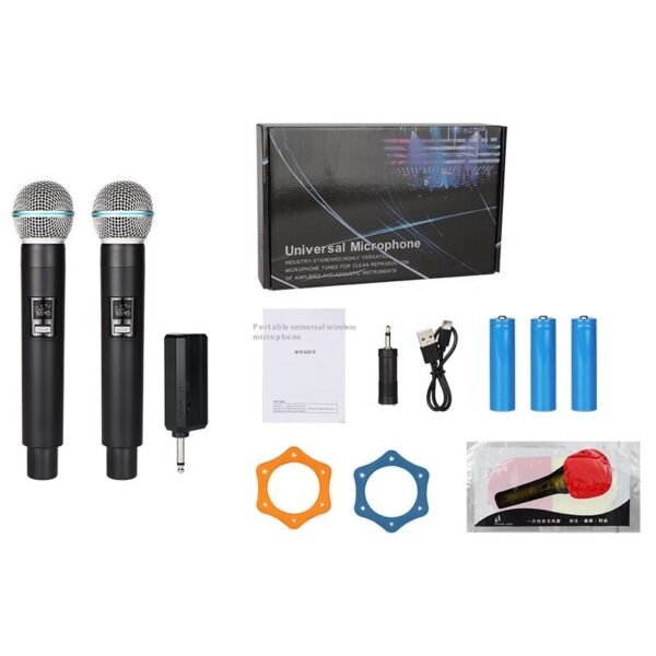 One-to-two Handheld Wireless Microphone by Chirpy Radio® - Image 6
